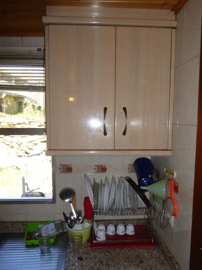 Cocina de Finca rústica en venta en Leiro con Amueblado