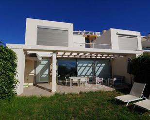 Exterior view of Single-family semi-detached for sale in Villajoyosa / La Vila Joiosa  with Air Conditioner