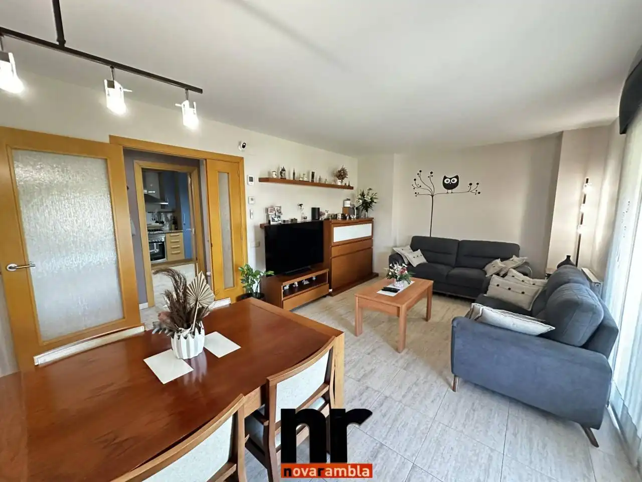 Living room of Flat for sale in Ripollet  with Air Conditioner, Heating and Balcony