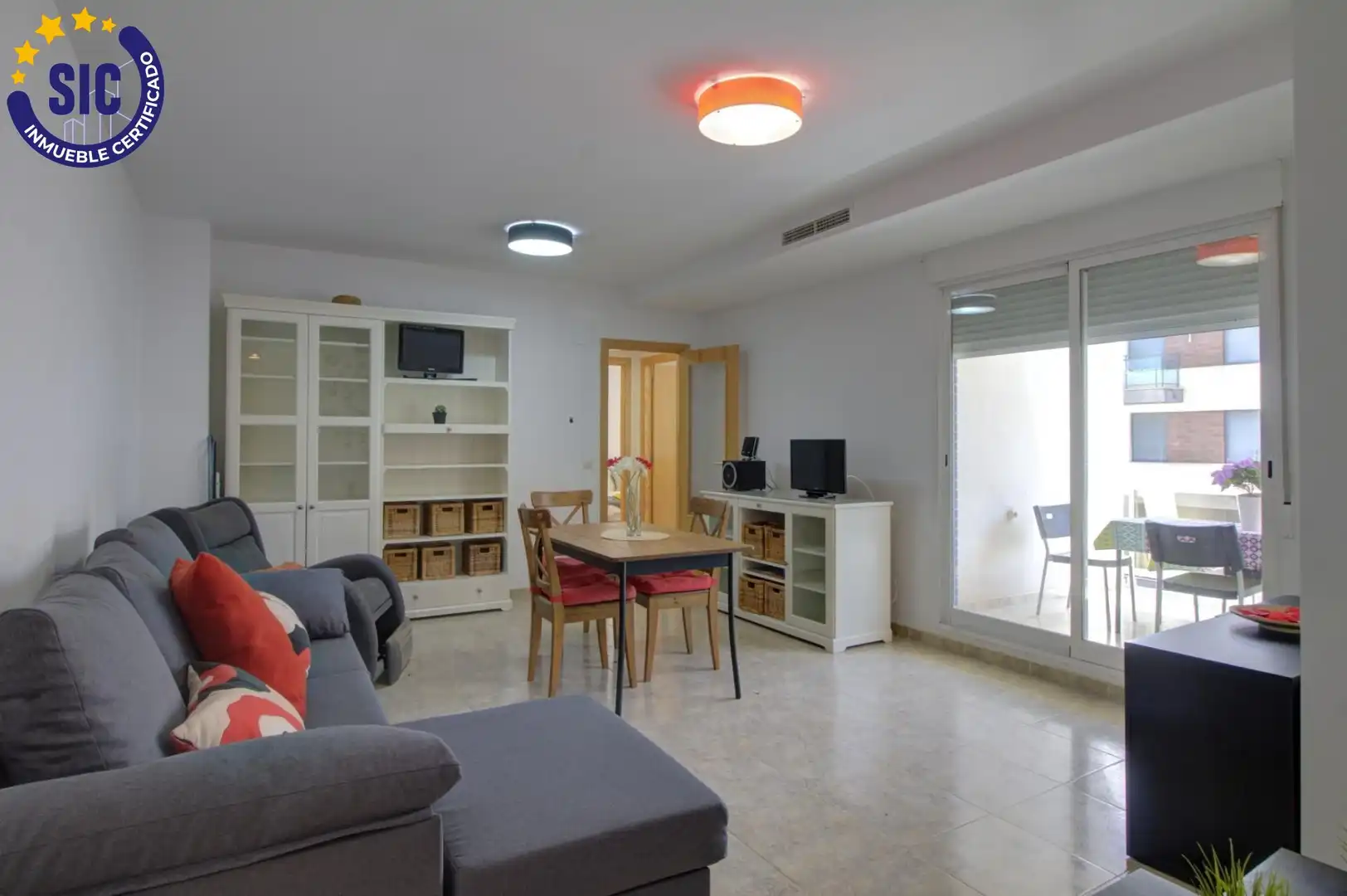 Living room of Apartments for sale in Moncofa  with Private garden, Terrace and Furnished