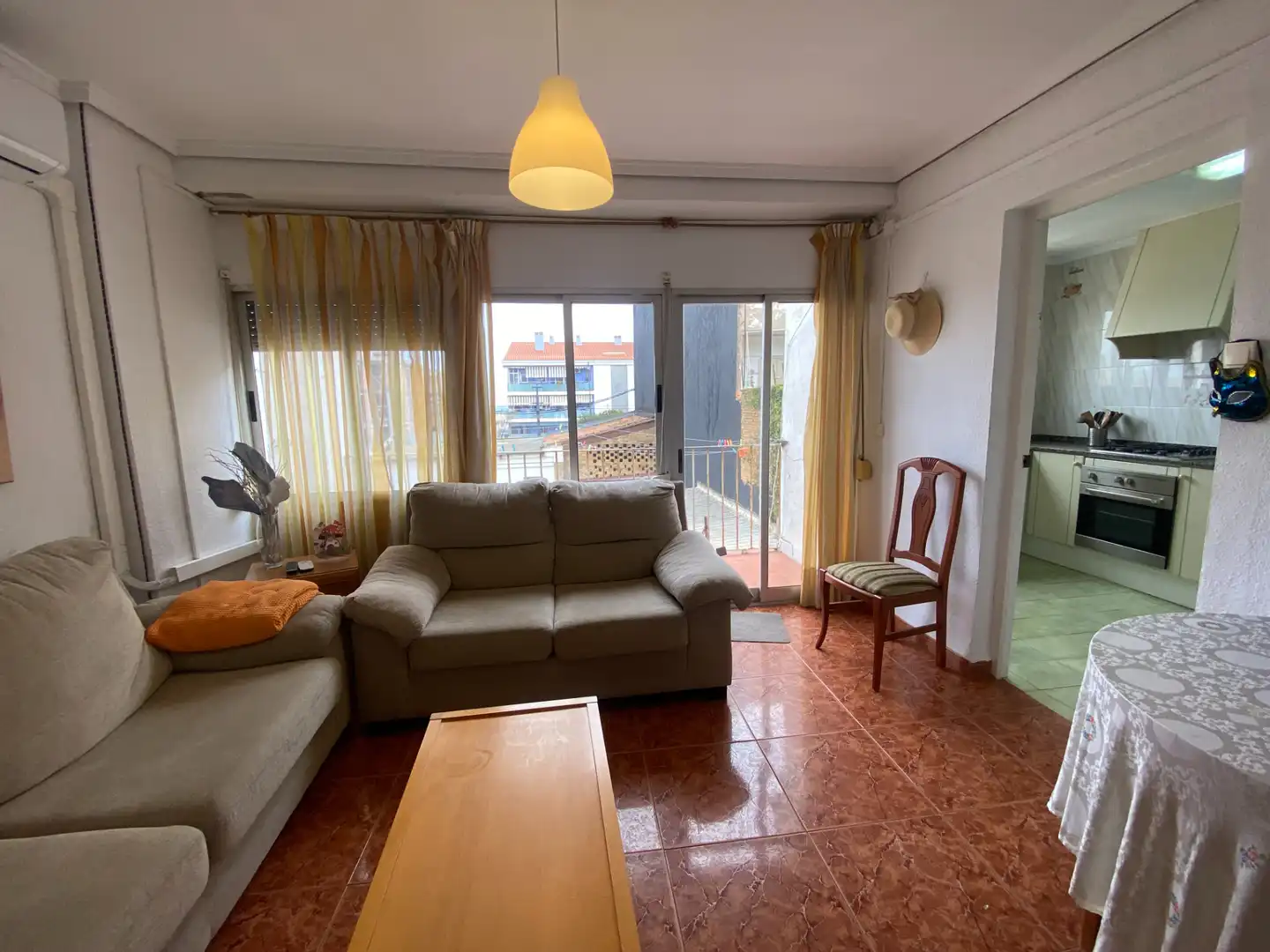 Living room of Flat for sale in  Valencia Capital  with Air Conditioner, Terrace and Storage room