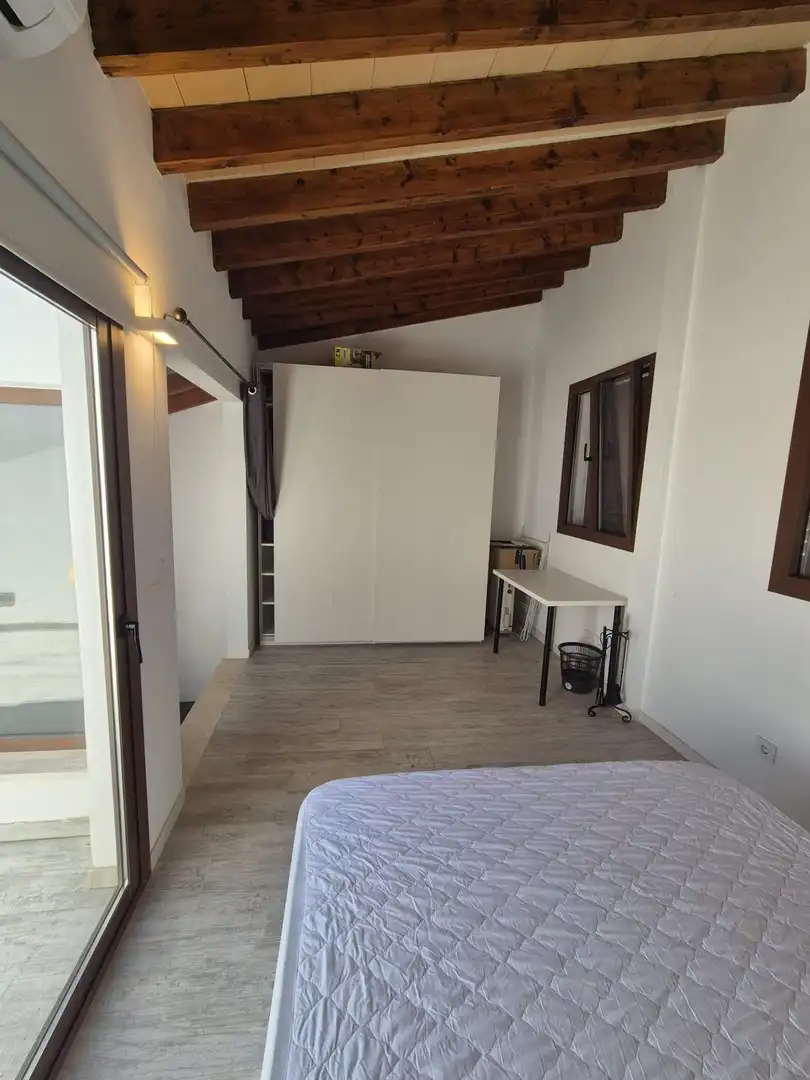 Bedroom of Attic for rent in  Palma de Mallorca  with Air Conditioner, Heating and Terrace
