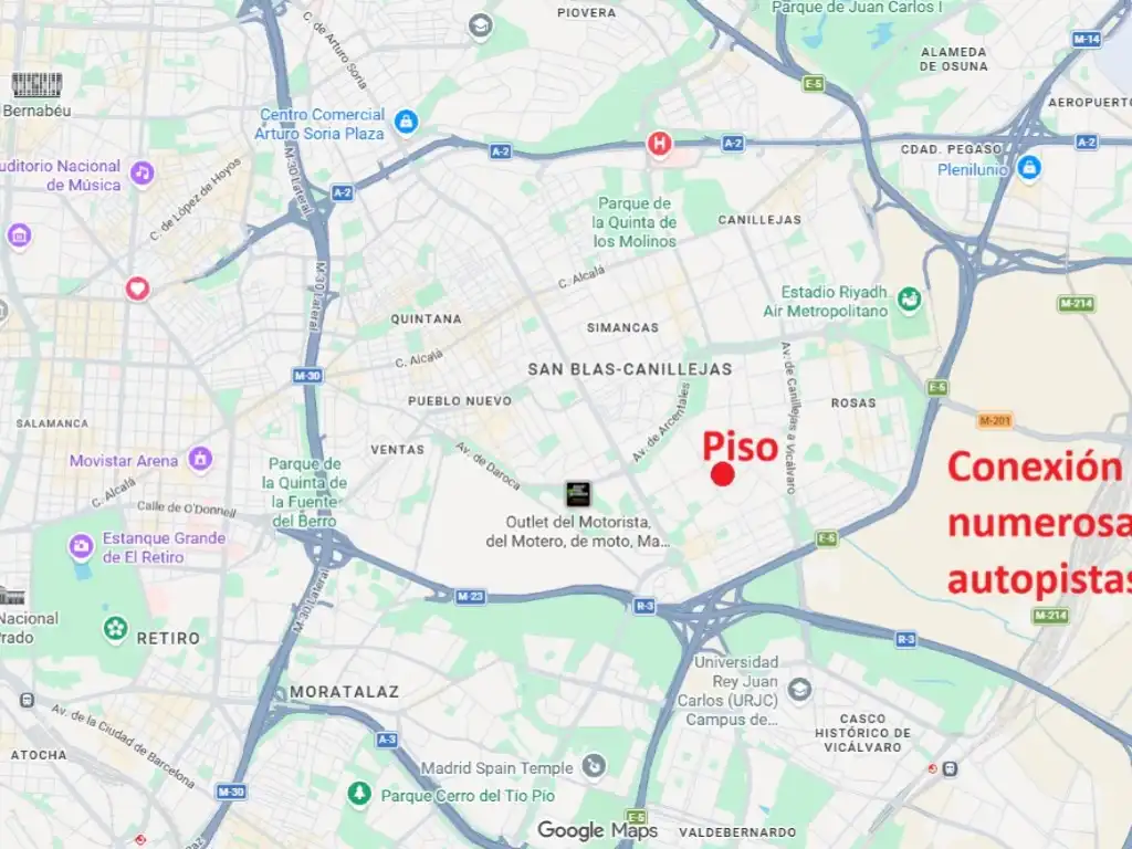 Exterior view of Duplexes for sale in Madrid
