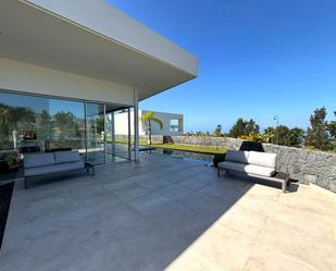 Terrassa de Casa o xalet de lloguer en Guía de Isora amb Aire condicionat, Terrassa i Piscina