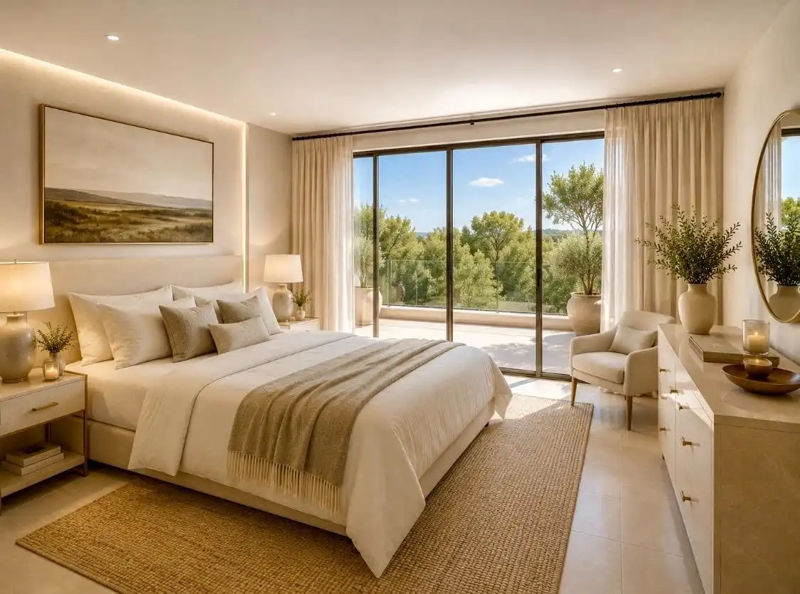 Bedroom of Country homes for sale in Ses Salines  with Private garden, Terrace and Storage room
