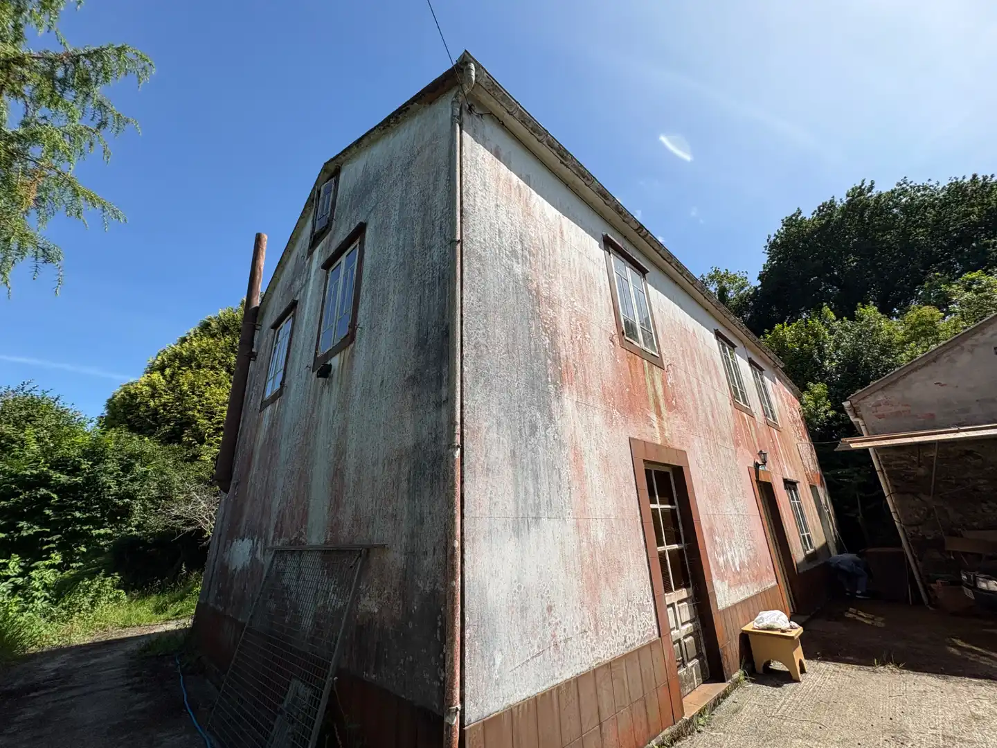 Vista exterior de Casa o chalet en venta en San Sadurniño con Jardín privado, Trastero y Amueblado