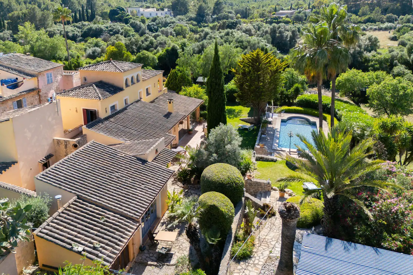 Jardí de Finca rústica en venda en Andratx amb Aire condicionat, Calefacció i Terrassa