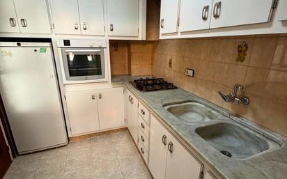 Kitchen of Flat for sale in Figueres  with Air Conditioner and Balcony