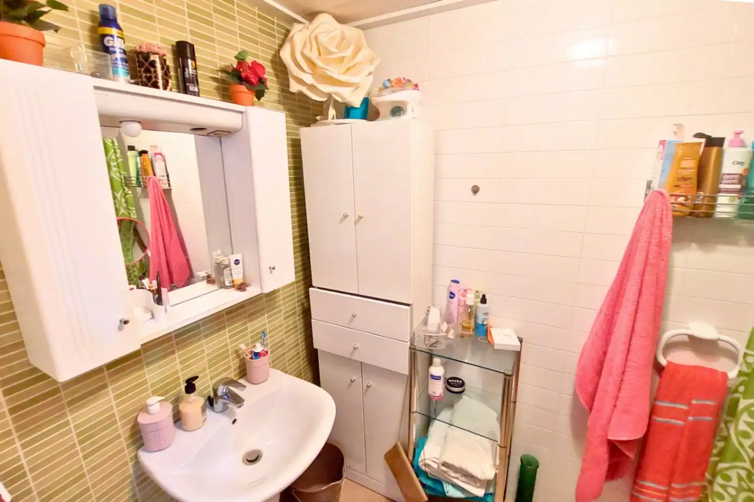 Bany de Apartament en venda en Calpe / Calp amb Aire condicionat, Calefacció i Balcó
