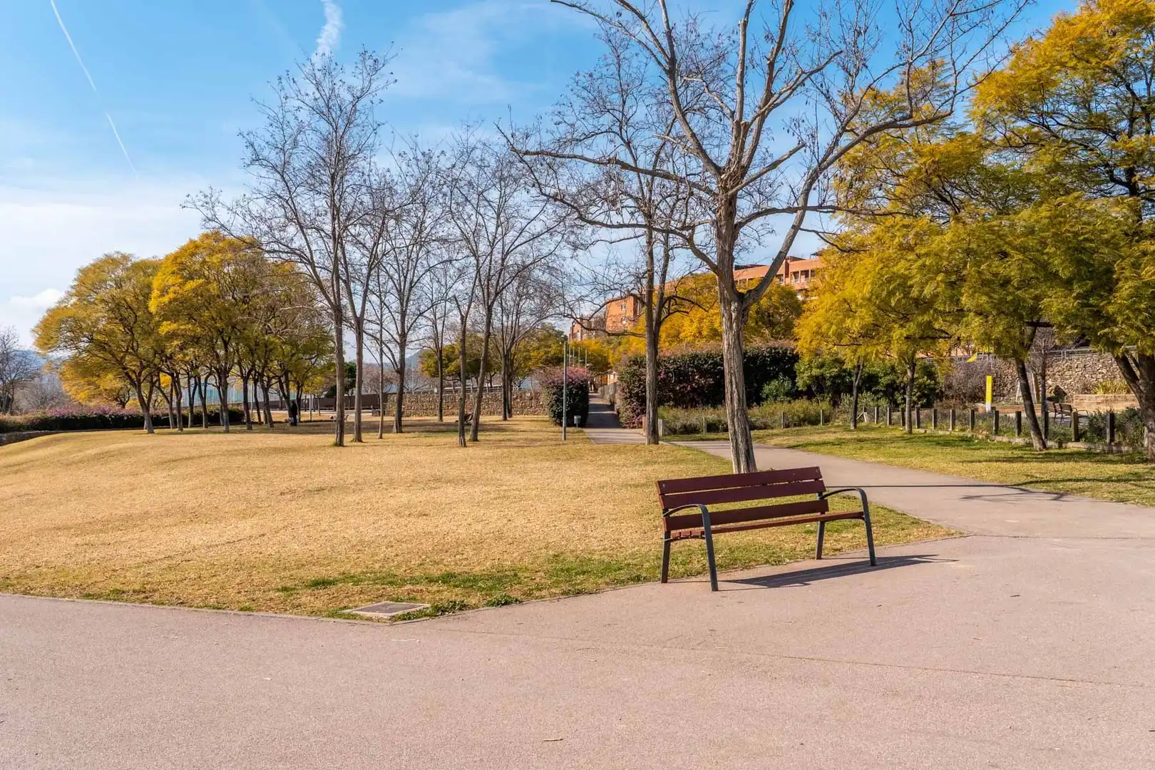 Außenansicht von Wohnung zur Miete in Sant Joan Despí mit Klimaanlage, Heizung und Privatgarten