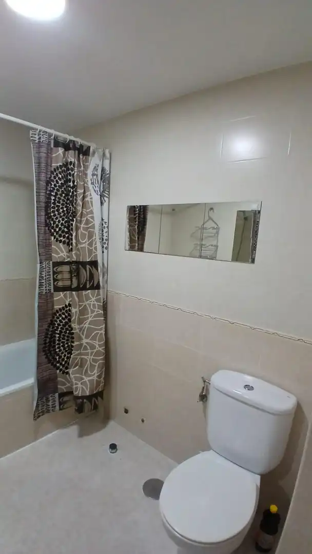 Bathroom of Flat for sale in Vícar  with Storage room, Furnished and Community pool