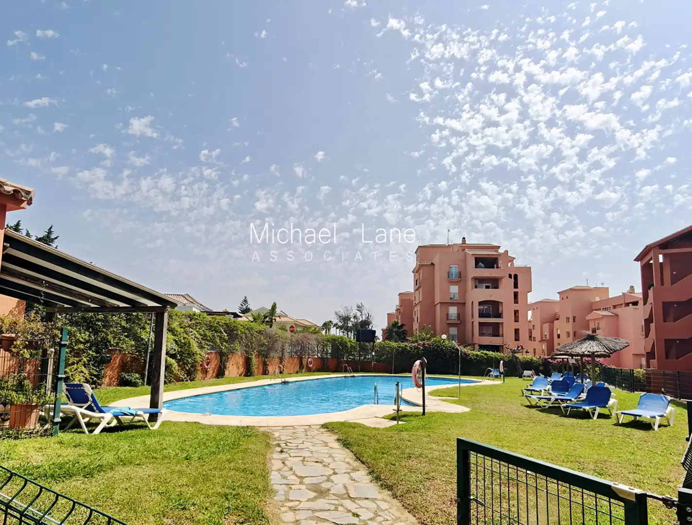 Garden of Flat for sale in Manilva  with Air Conditioner, Terrace and Storage room