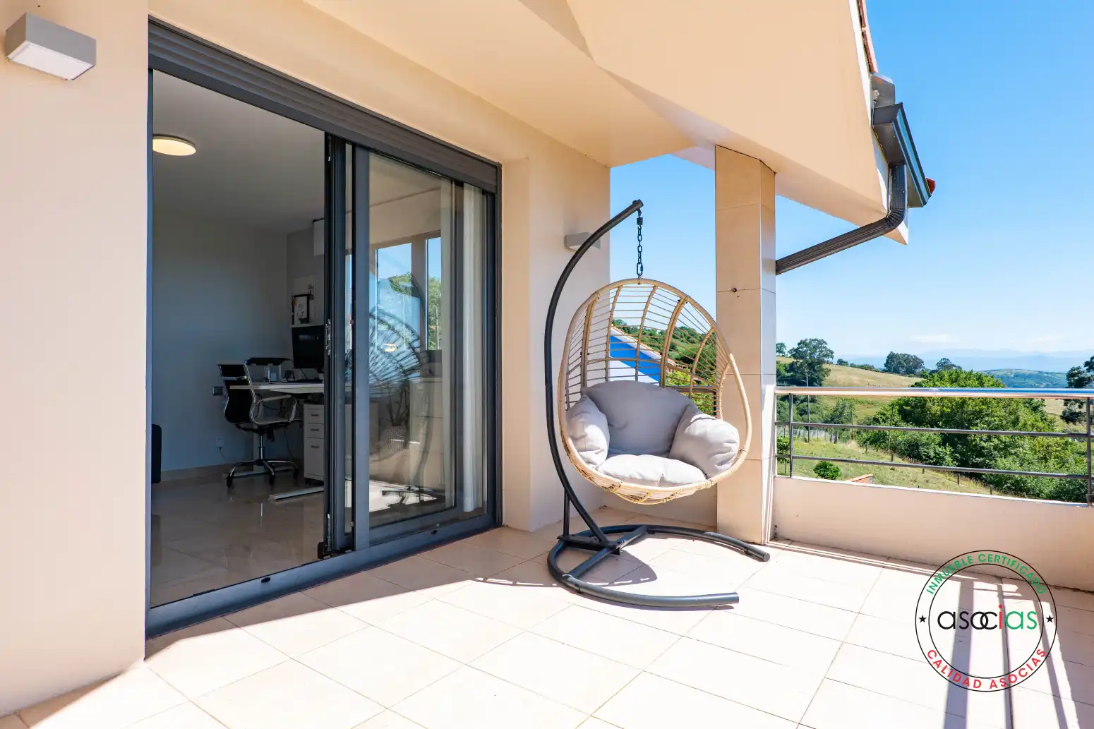 Terraza de Casa o chalet en venta en Gijón  con Calefacción, Jardín privado y Terraza