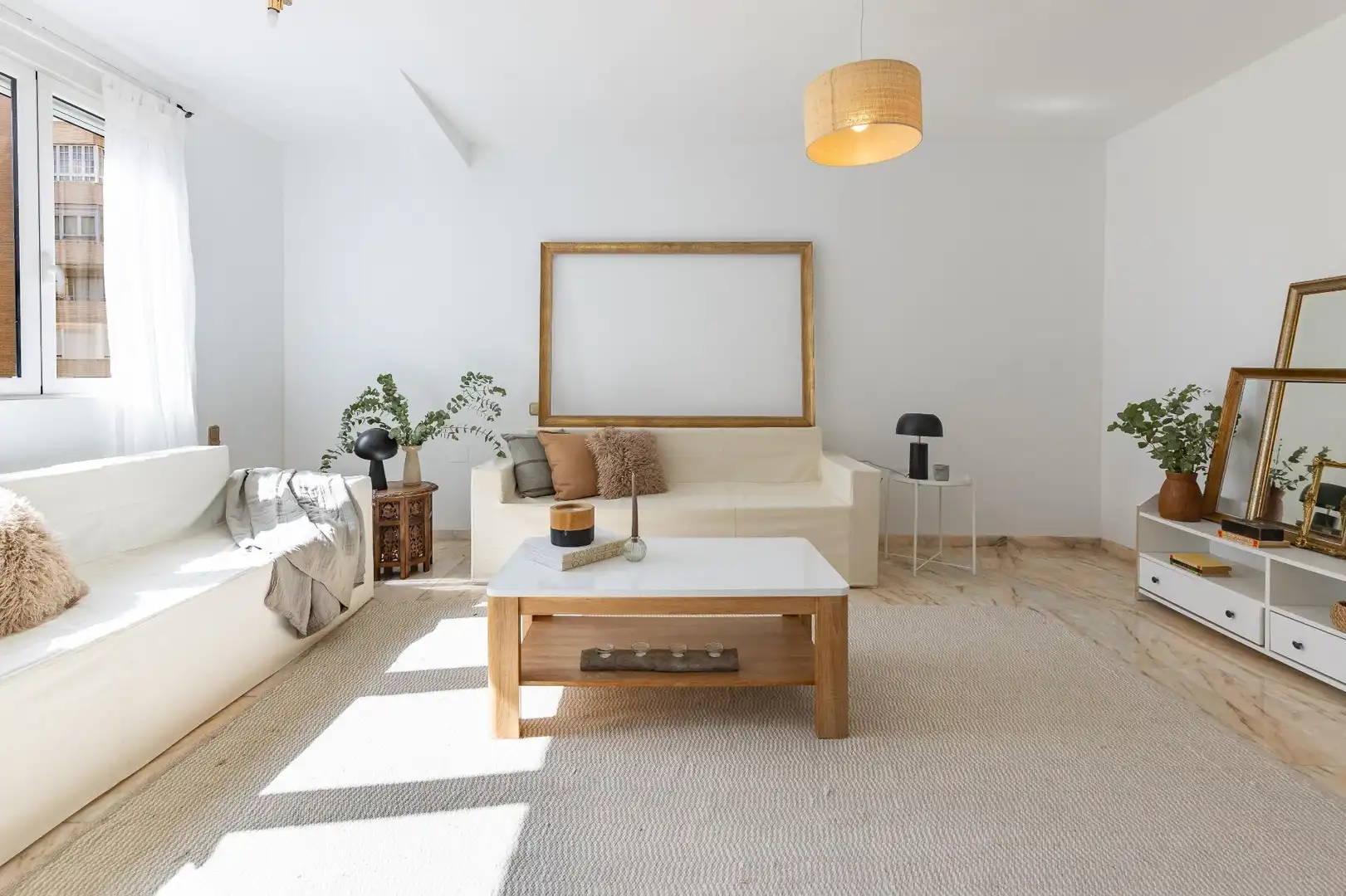 Living room of Flat for sale in Valencia  with Air Conditioner