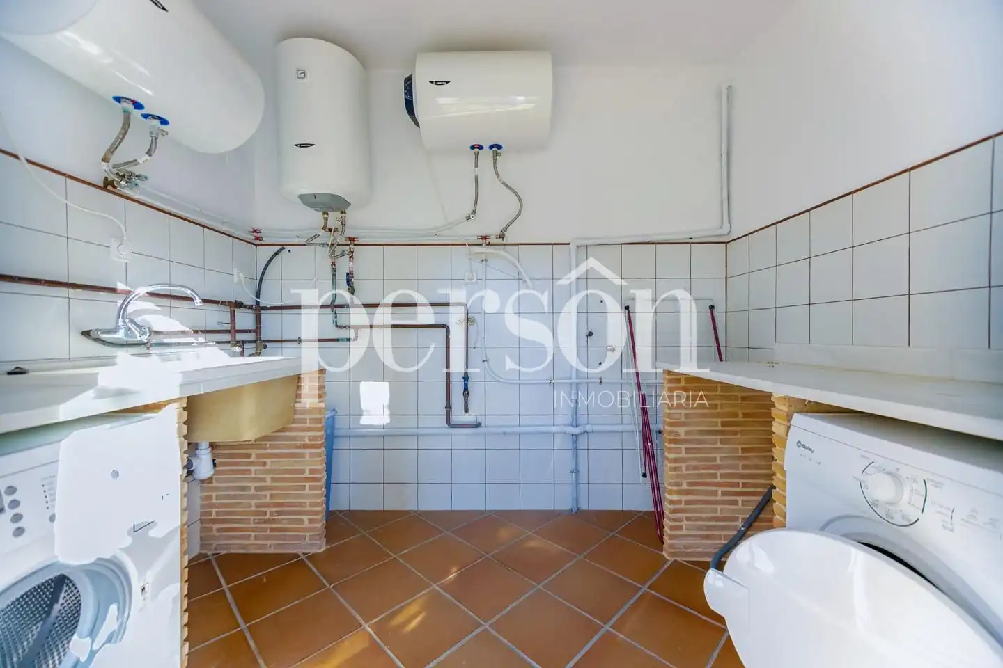 Bathroom of Houses for rent in Bétera  with Air Conditioner, Private garden and Terrace