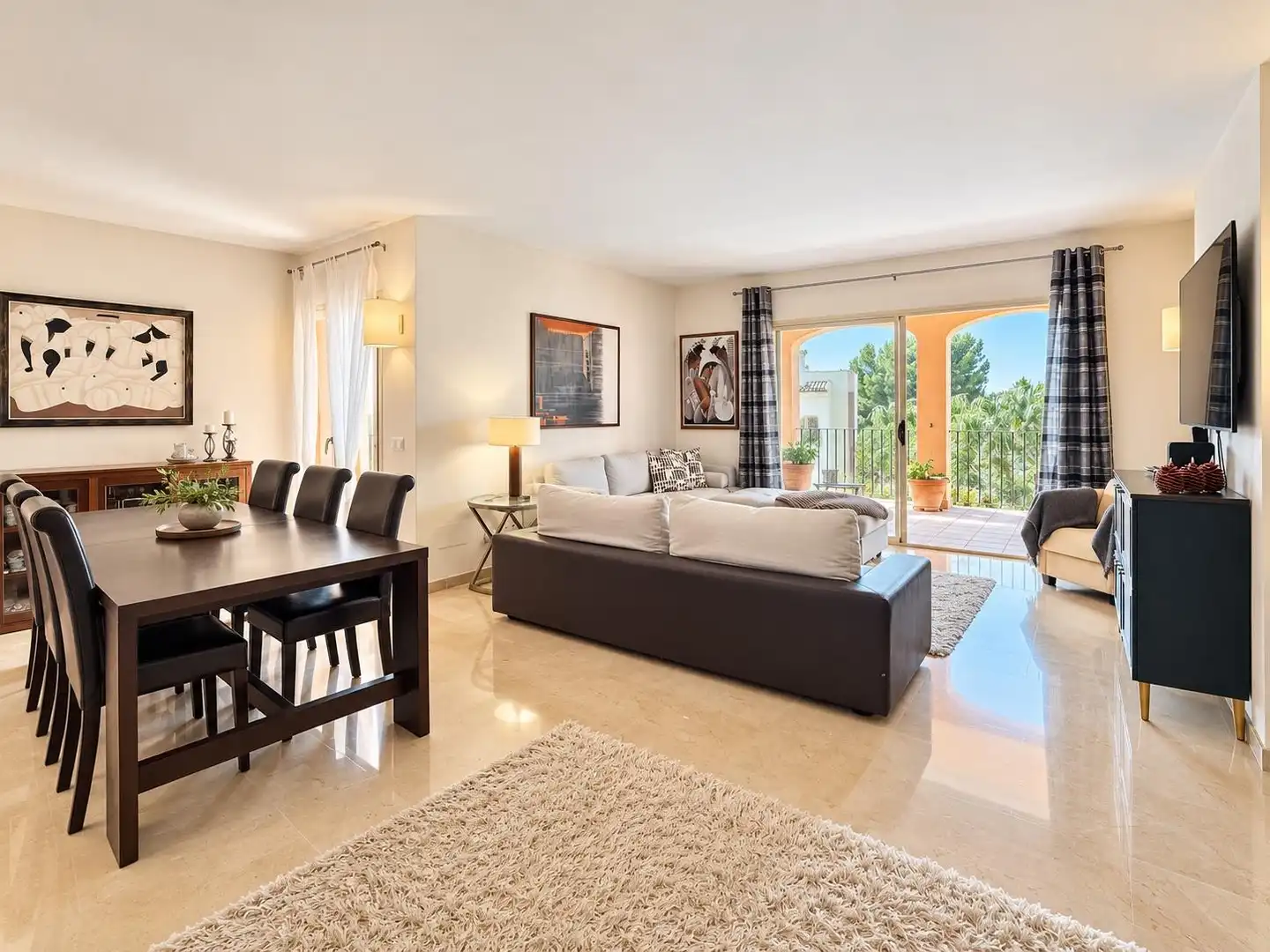 Living room of Attic for sale in Calvià  with Air Conditioner, Private garden and Terrace