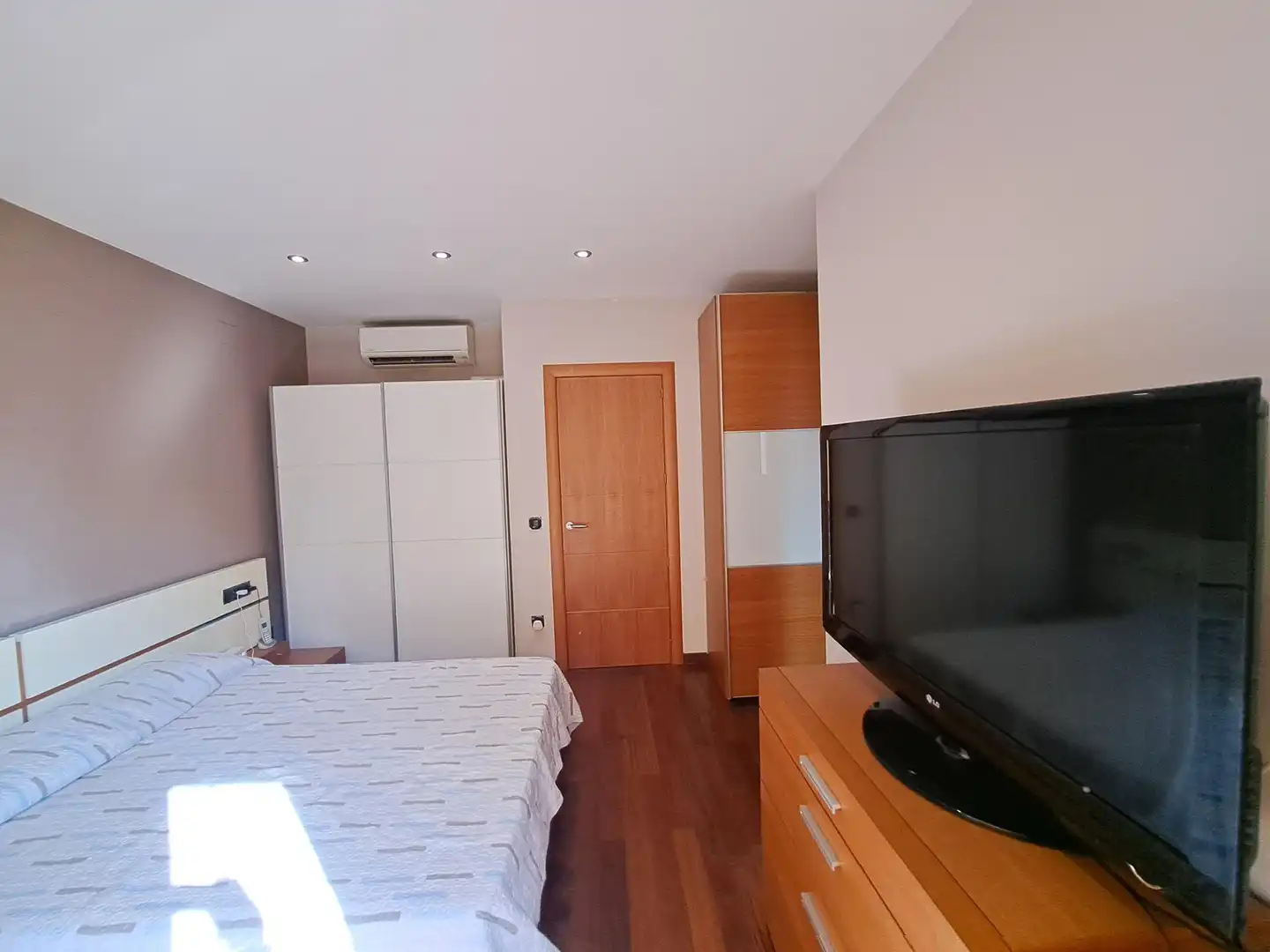 Dormitori de Casa adosada en venda en Mollerussa amb Calefacció, Parquet i Terrassa