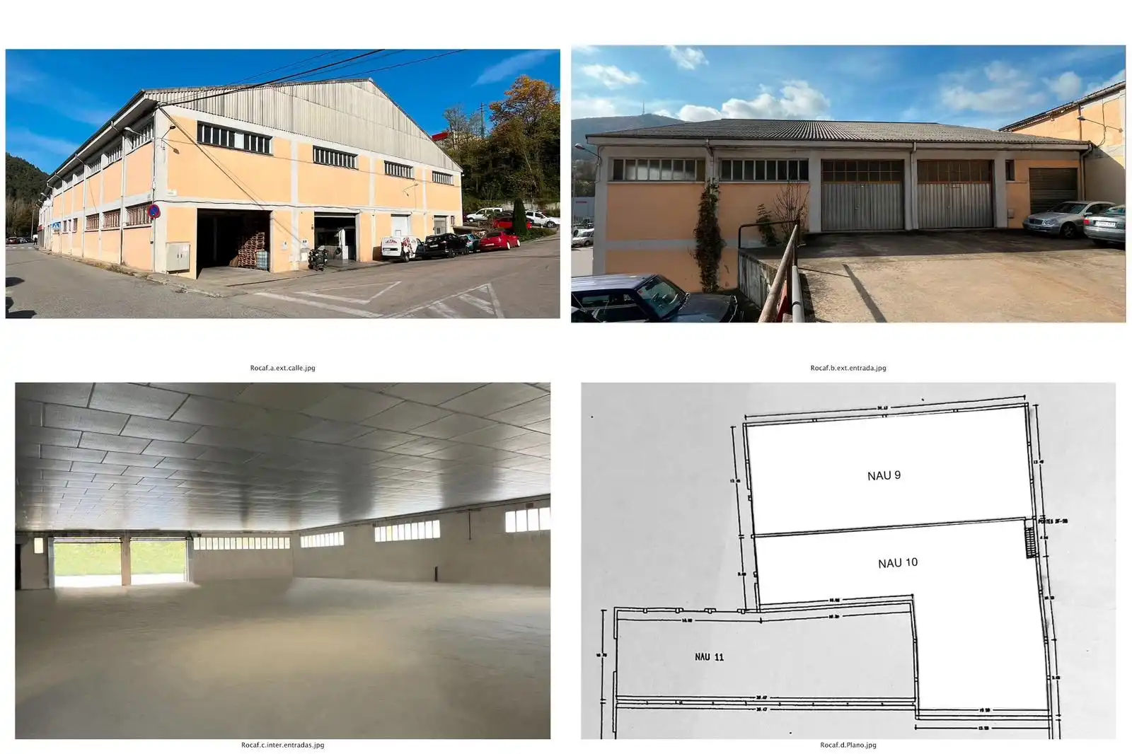 Exterior view of Industrial buildings for sale in Ripoll
