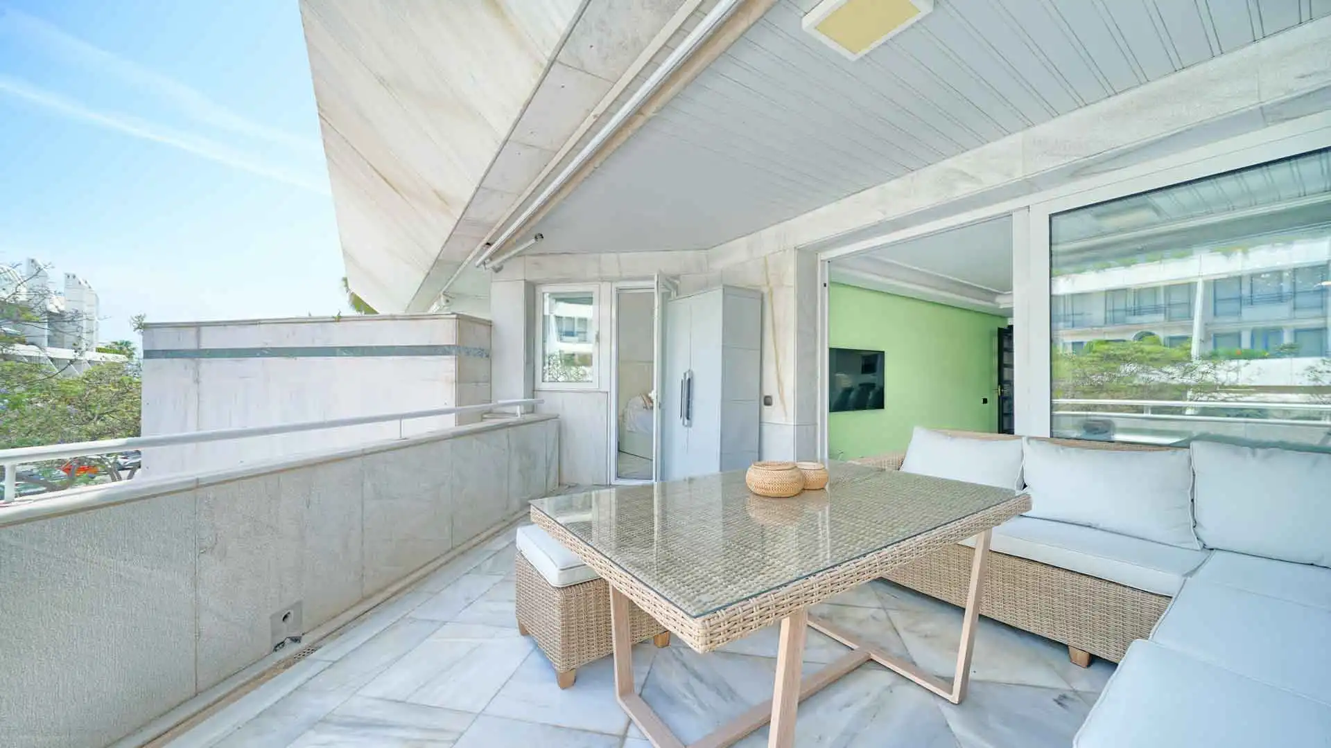 Terrassa de Apartament en venda en Marbella amb Aire condicionat, Calefacció i Terrassa
