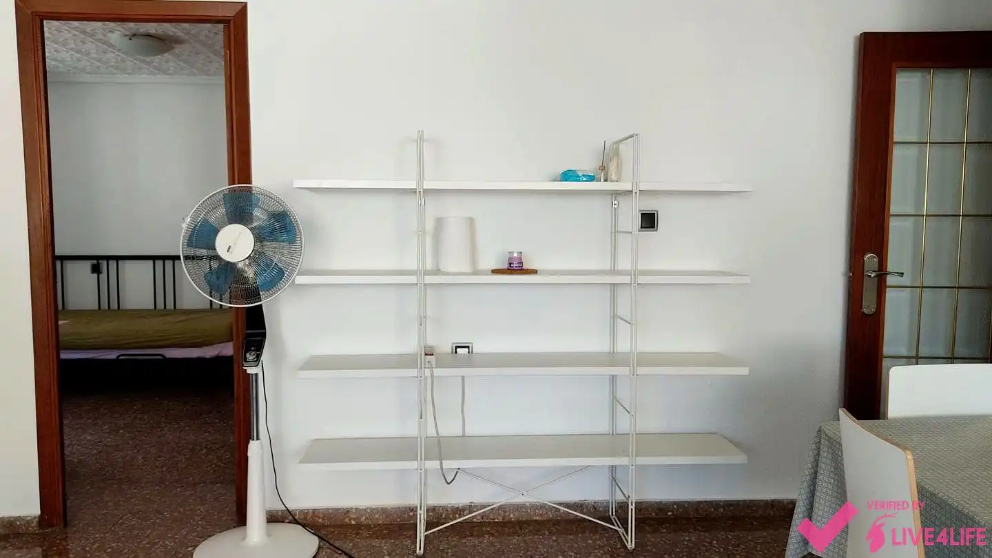 Sala de estar de Piso de alquiler en Valencia con Aire acondicionado y Amueblado