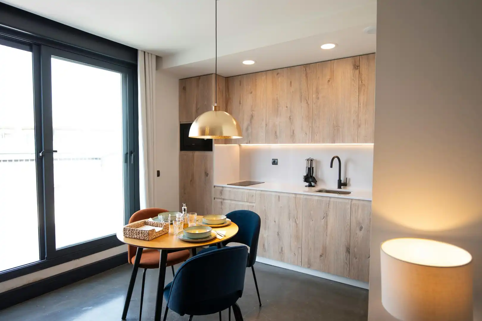 Cocina de Piso de alquiler en Madrid con Aire acondicionado, Jardín privado y Amueblado