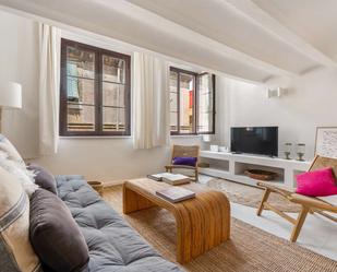 Sala d'estar de Estudi per a compartir en  Barcelona Capital amb Aire condicionat i Terrassa