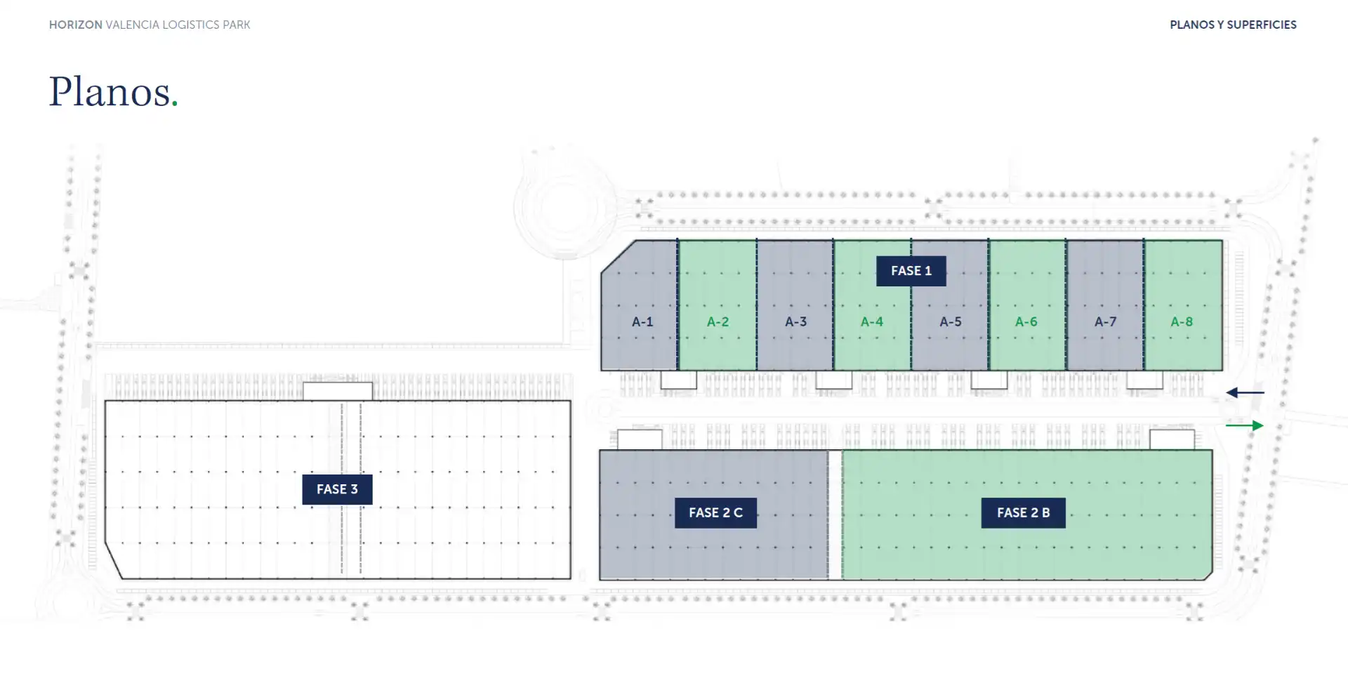 Exterior view of Industrial buildings for rent in Moncada  with Alarm