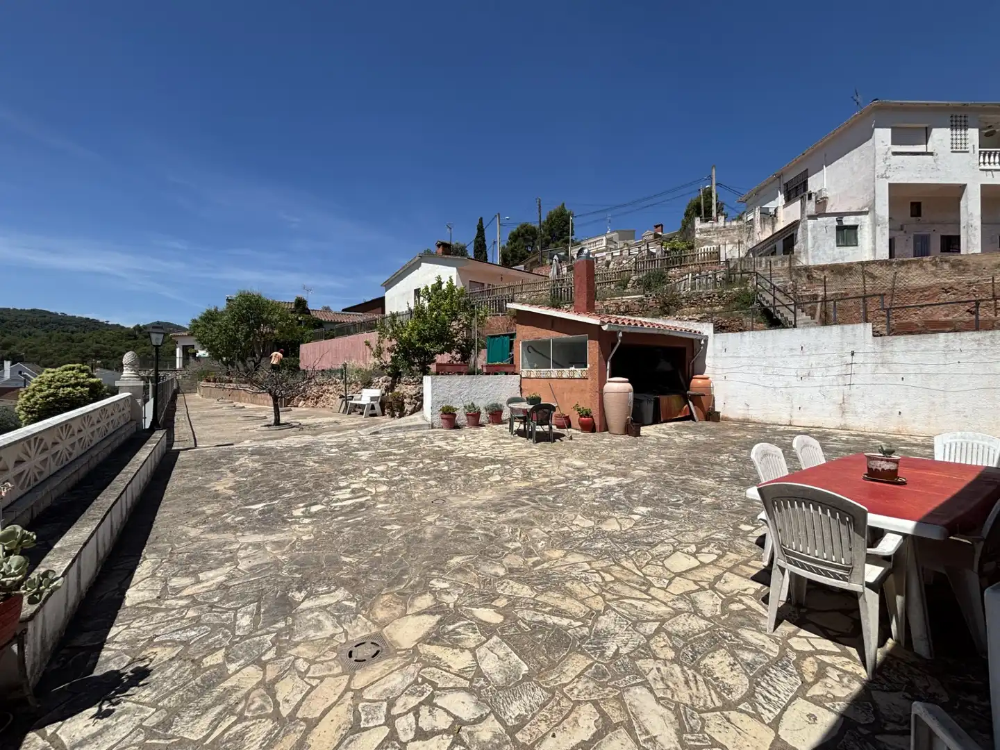 Exterior view of Houses for sale in Bigues i Riells del Fai  with Heating, Private garden and Terrace