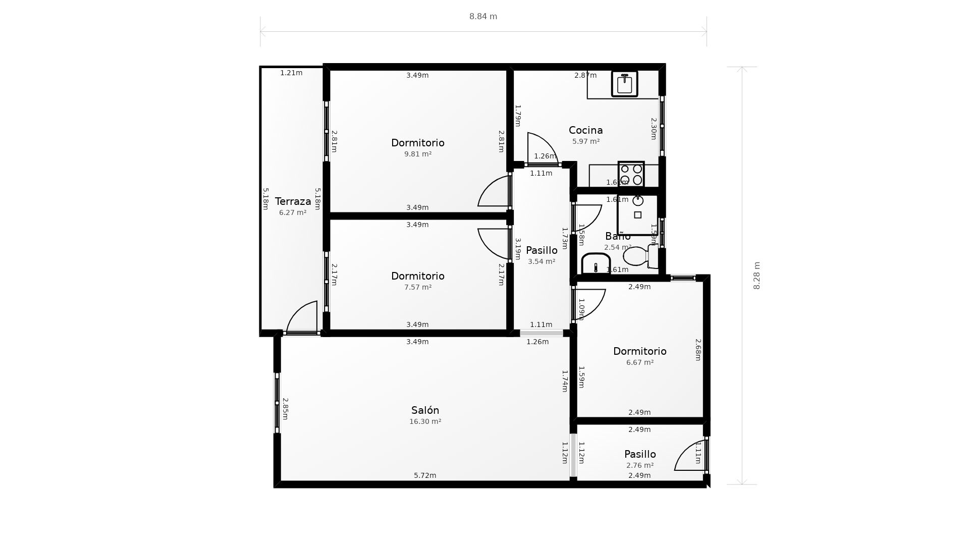 Apartment to rent in Alcalá de Henares  with Heating, Terrace and Oven