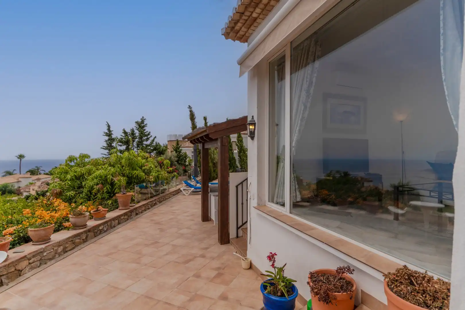 Terrassa de Casa o xalet en venda en Salobreña amb Aire condicionat, Calefacció i Jardí privat