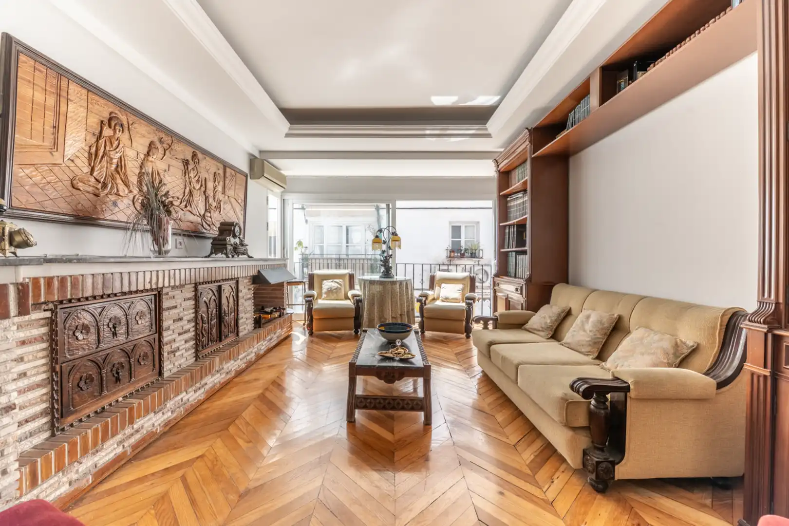 Living room of Apartments for sale in Marbella  with Air Conditioner, Terrace and Furnished