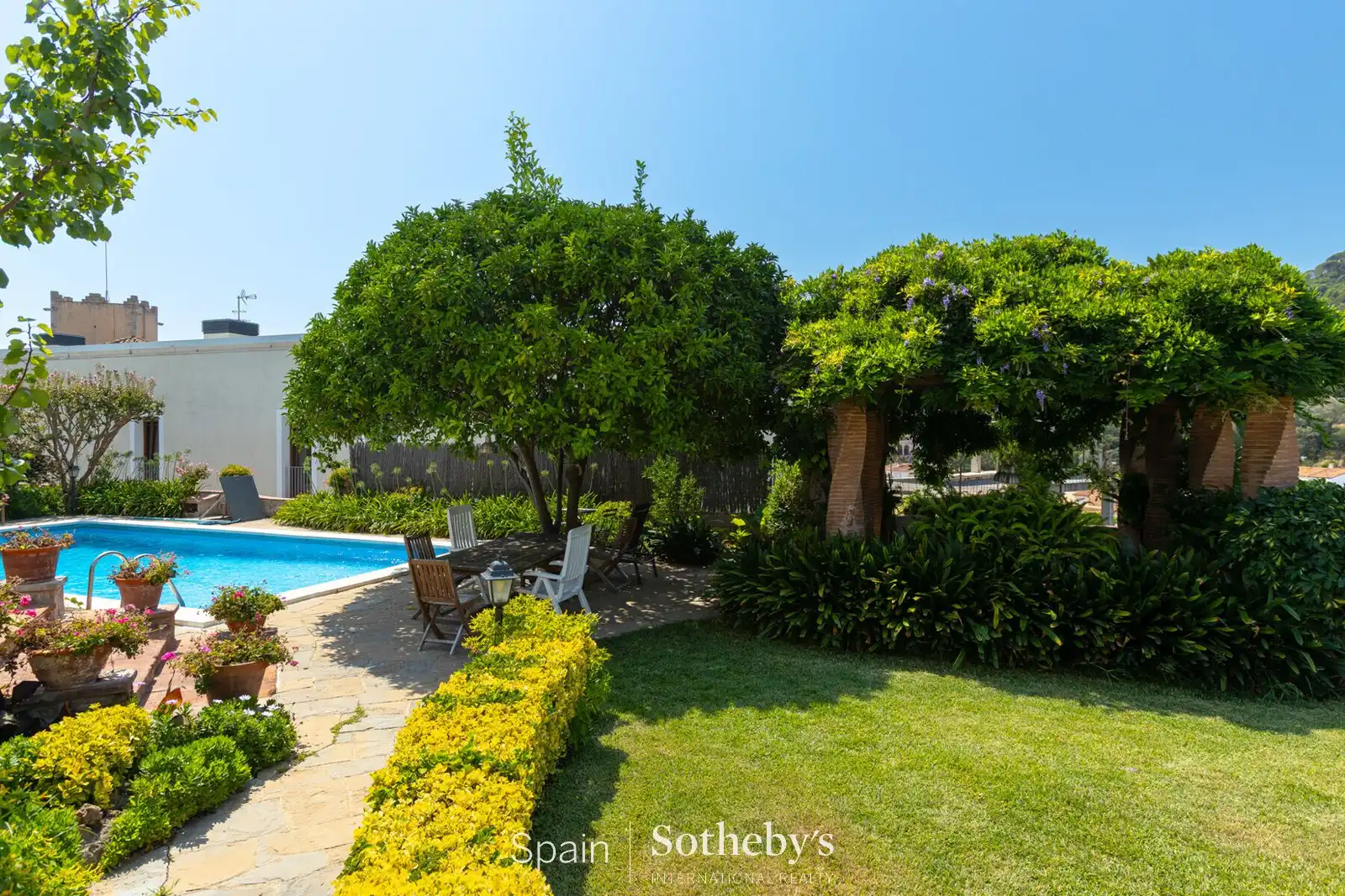 Piscina de Casa o chalet en venta en Cabrera de Mar con Calefacción, Jardín privado y Trastero