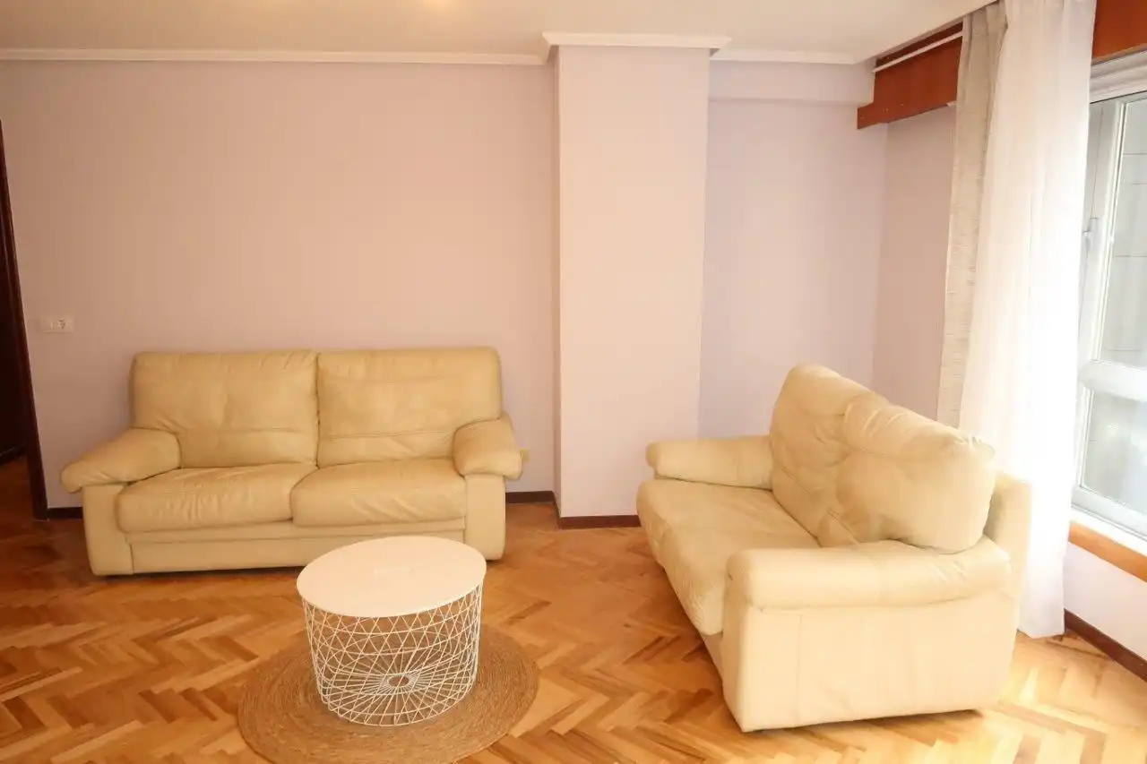 Living room of Flat for rent in A Coruña Capital   with Heating and Furnished