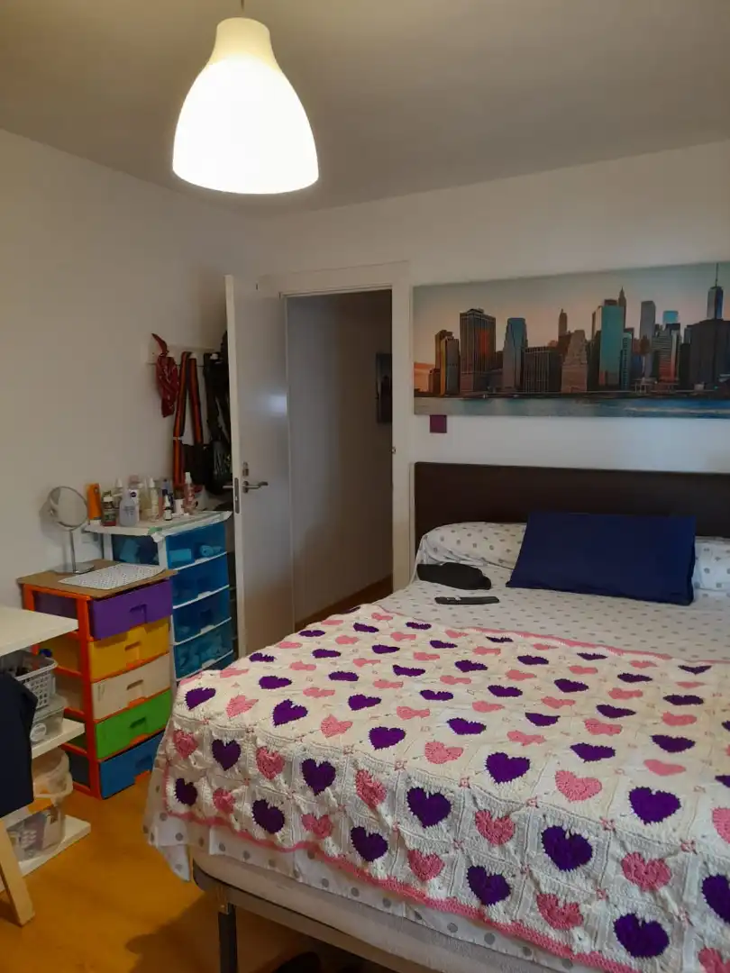 Bedroom of Flat for sale in Granada  with Air Conditioner, Furnished and Washing machine