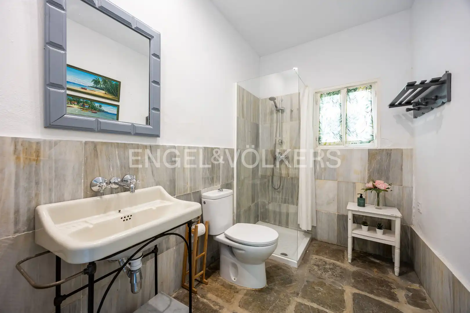 Baño de Casa o chalet en venta en Sanlúcar de Barrameda con Aire acondicionado, Calefacción y Jardín privado