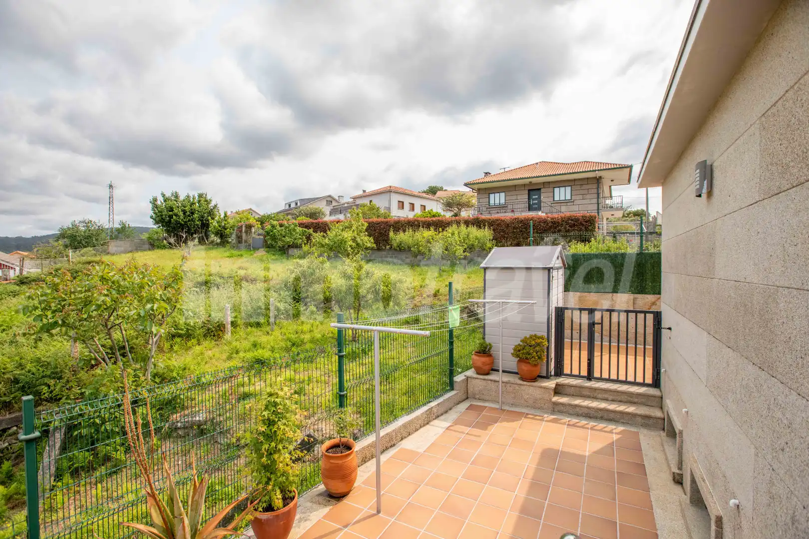 Jardín de Casa o chalet en venta en Sanxenxo con Calefacción, Jardín privado y Parquet