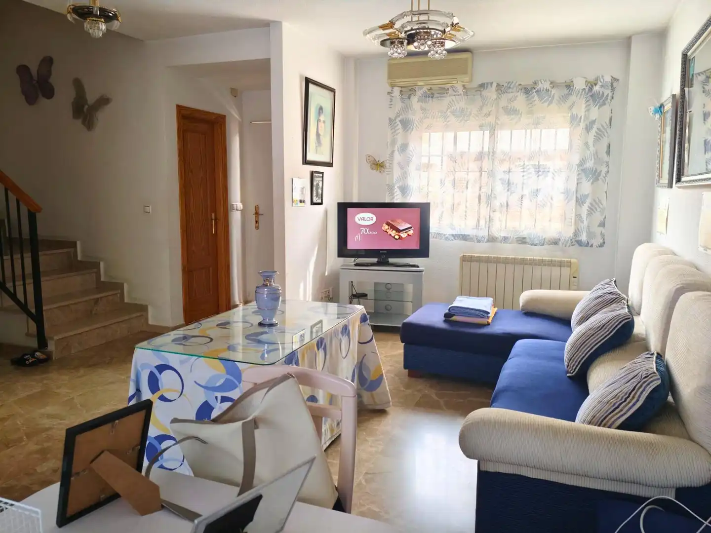 Living room of Detached homes for sale in Churriana de la Vega  with Air Conditioner