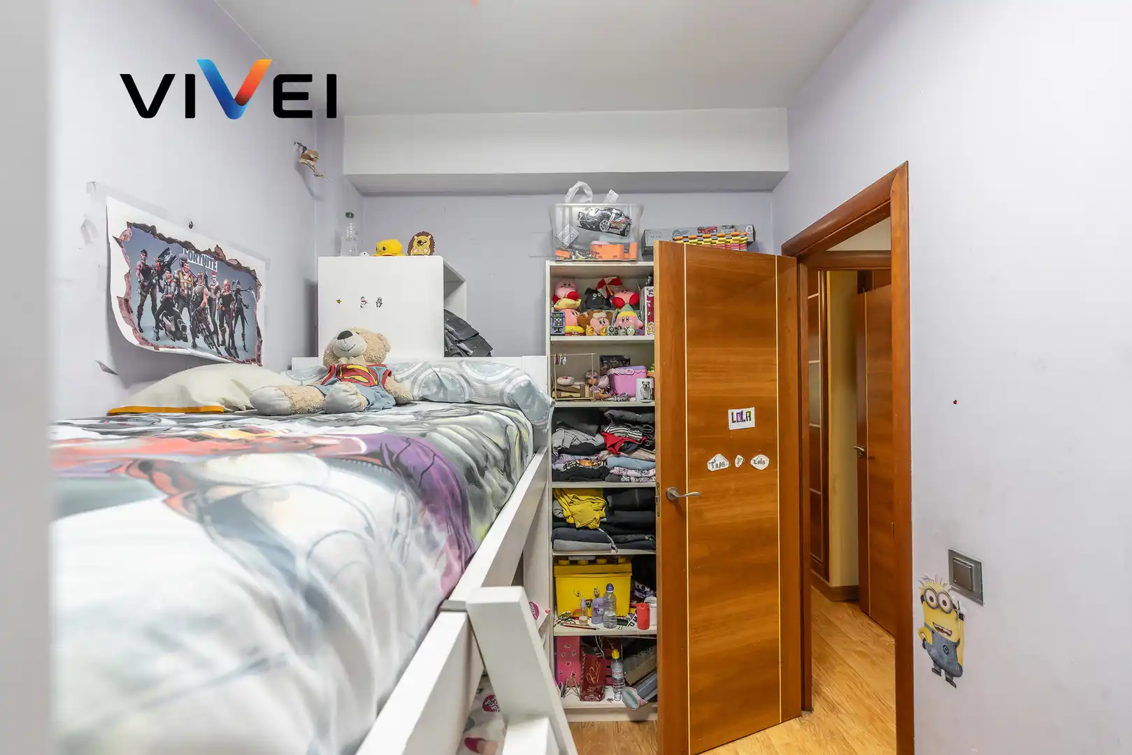 Bedroom of Flat for sale in Madrid  with Heating