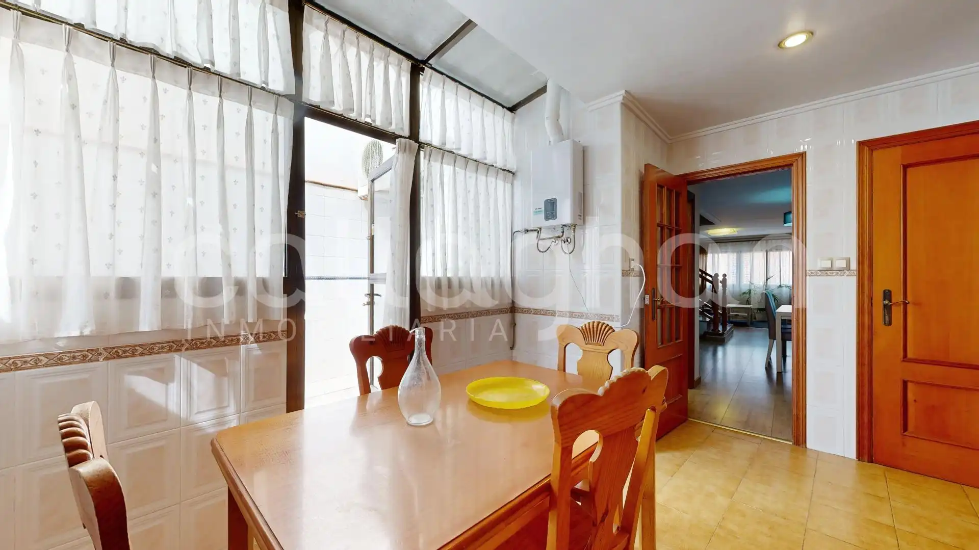 Cocina de Casa adosada en venta en Benetússer con Aire acondicionado, Calefacción y Terraza