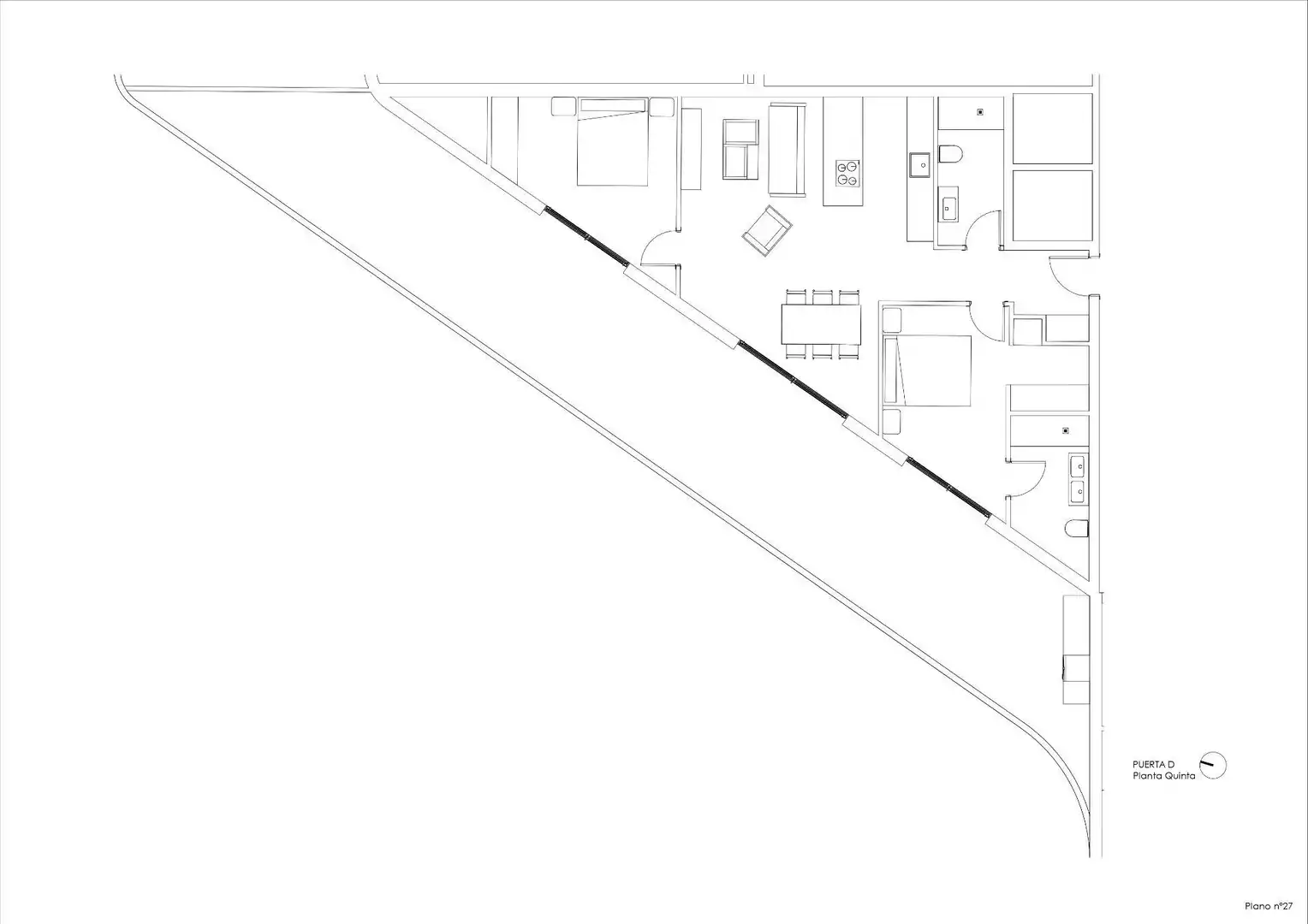 Attique avec piscine à vendre à N/A, imagen 18