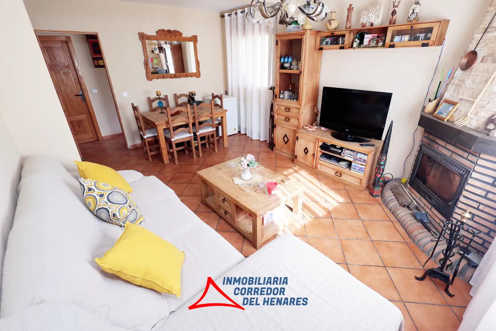 Living room of Country homes for sale in Mejorada del Campo  with Heating, Private garden and Furnished
