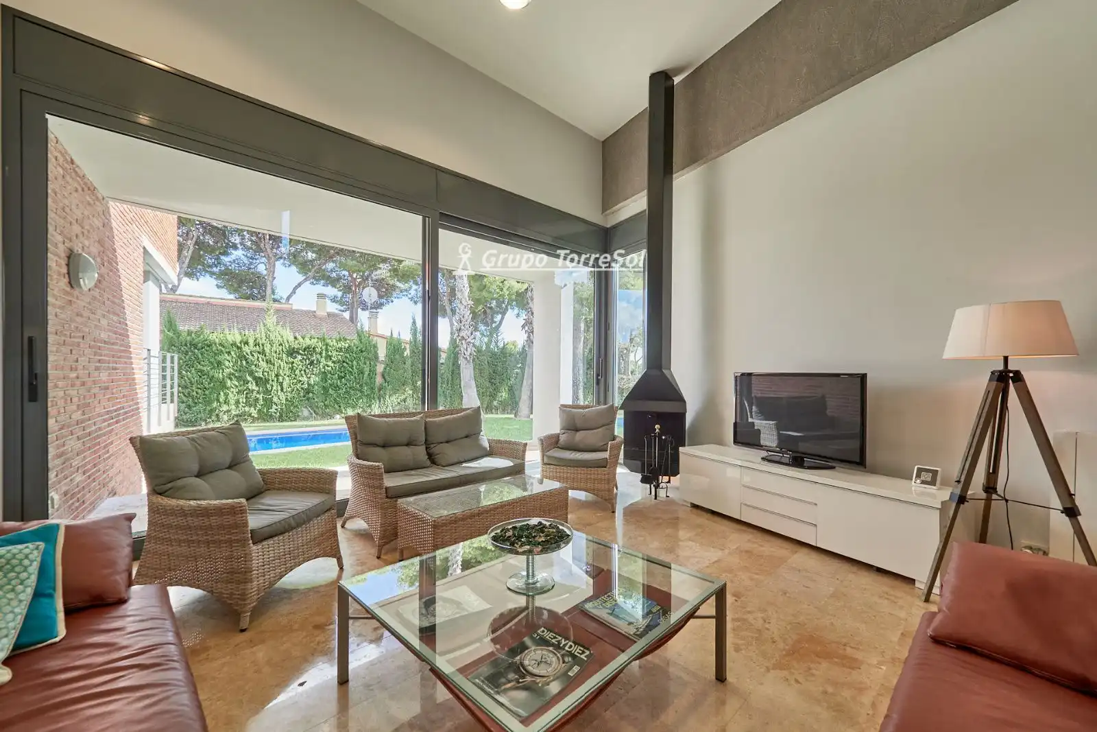 Sala de estar de Casa o chalet en venta en Cunit Residencial