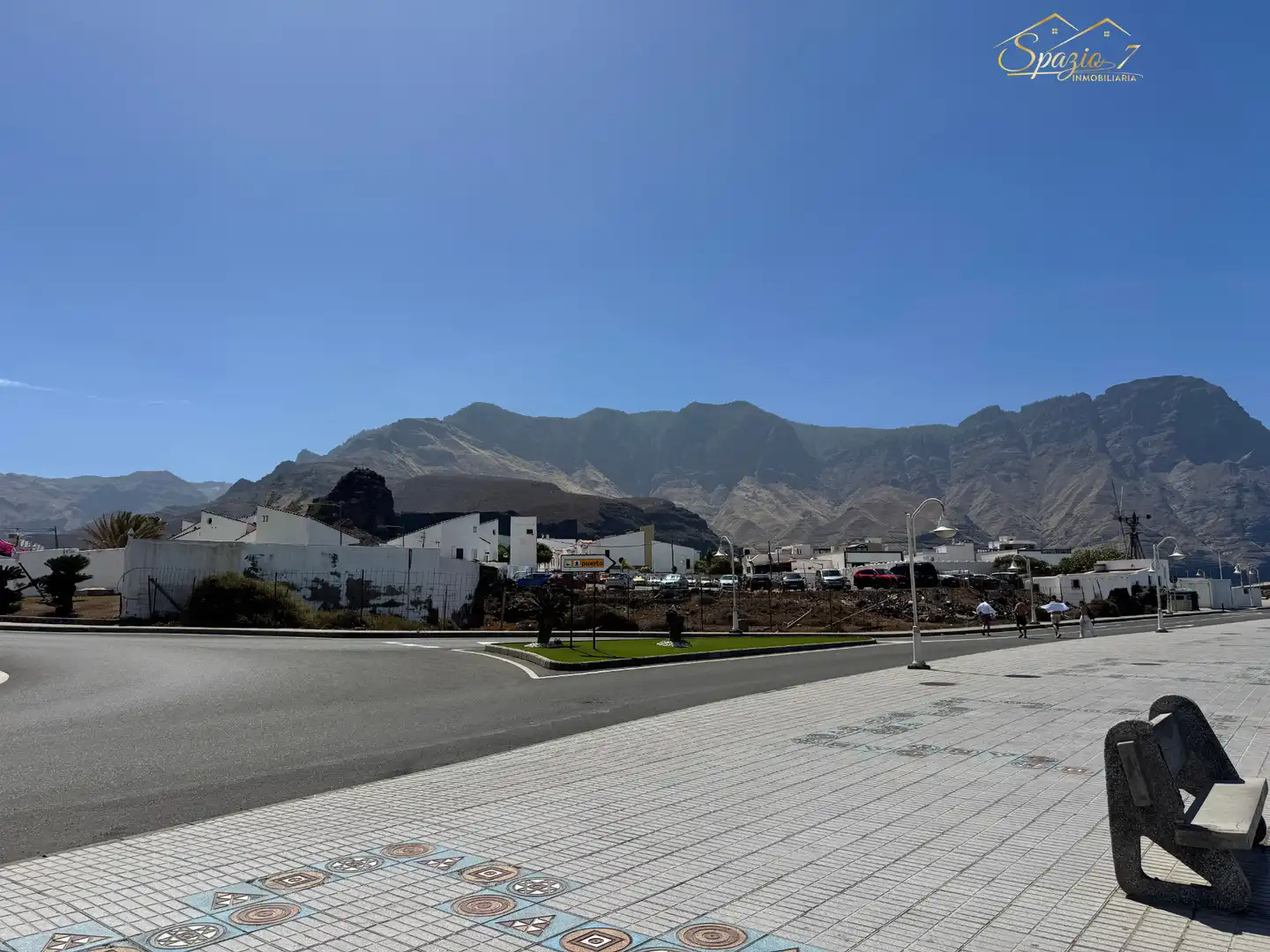 Vista exterior de Piso de alquiler en Agaete con Amueblado, Horno y Lavadora
