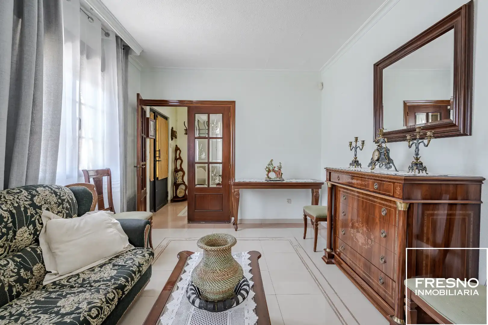 Sala de estar de Casa adosada en venta en Yepes con Aire acondicionado, Calefacción y Trastero