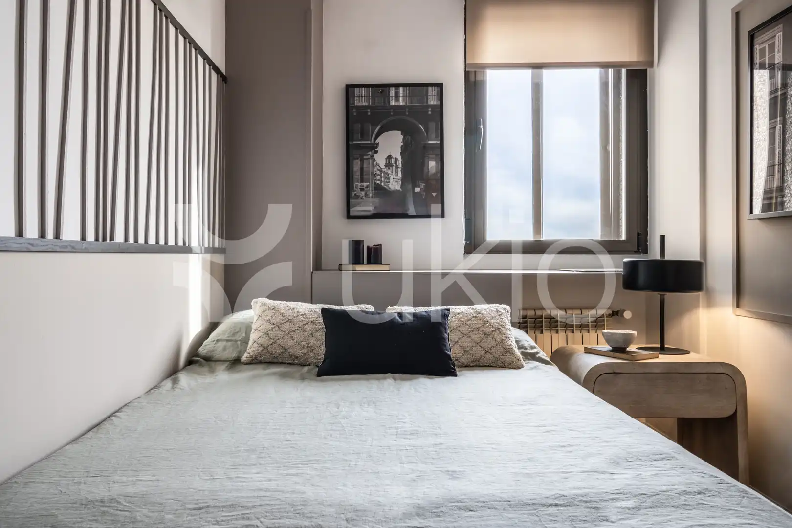 Habitación de Apartamento de alquiler en Madrid con Aire acondicionado, Calefacción y Amueblado