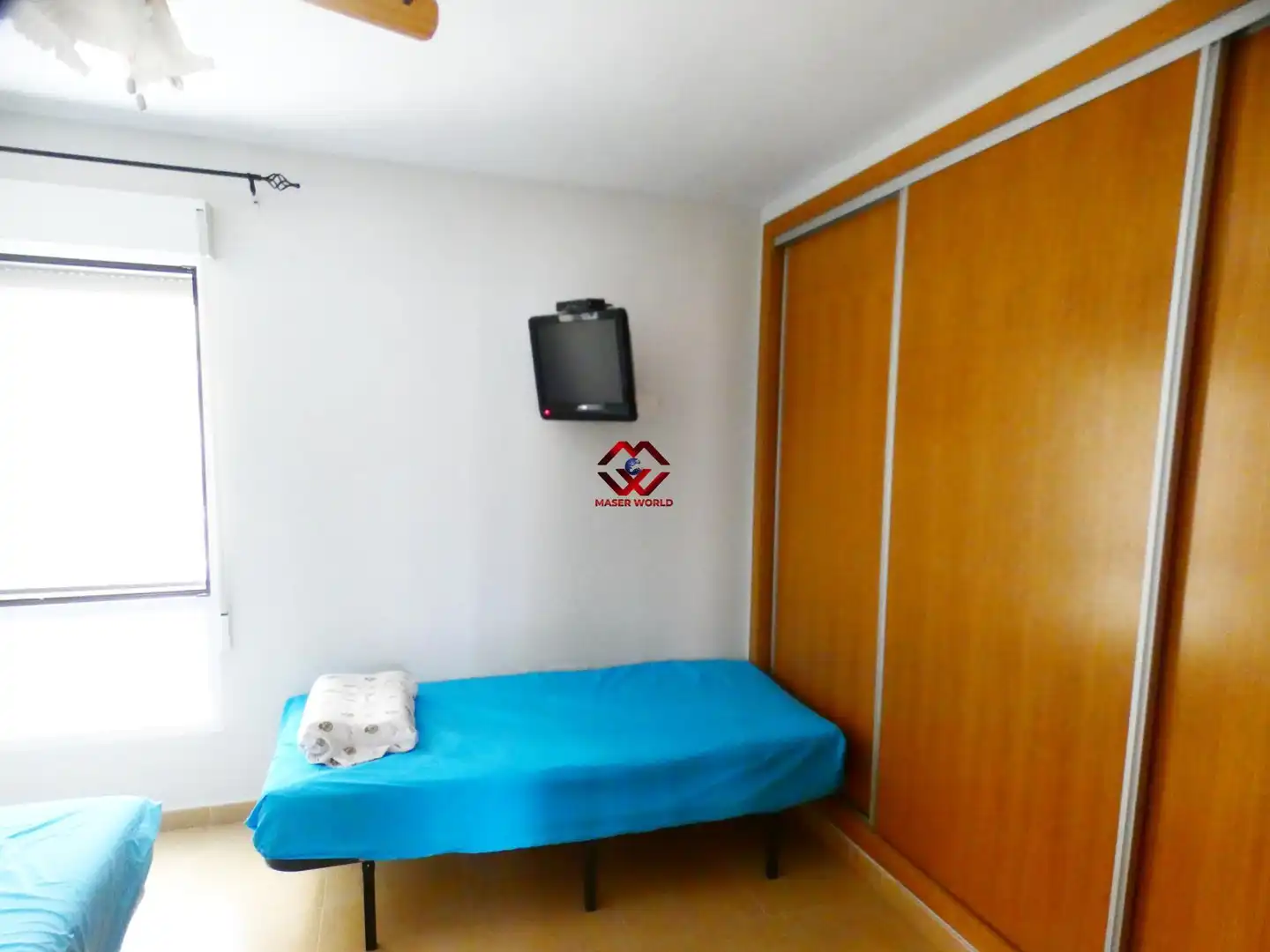 Bedroom of Attic for sale in Cartagena  with Air Conditioner, Terrace and Furnished