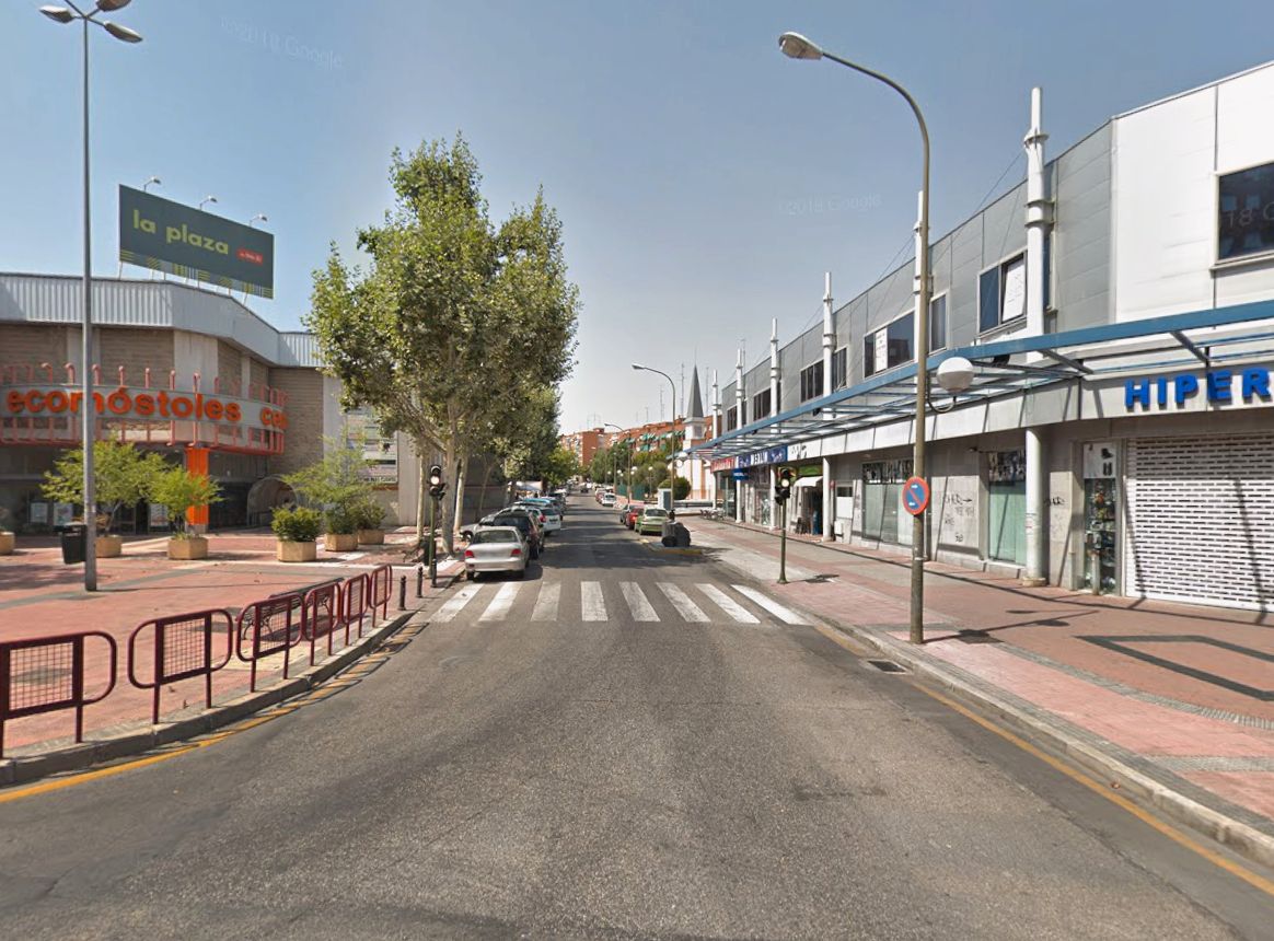 Exterior view of Garage for sale in Móstoles  with Alarm