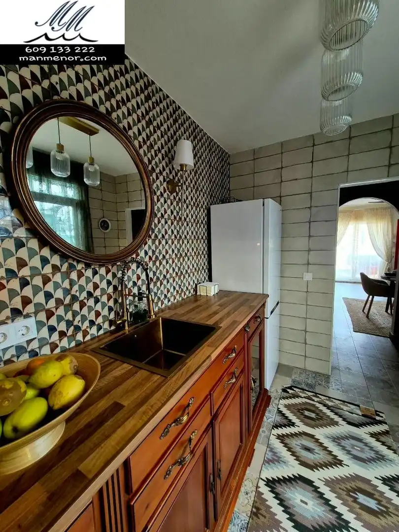 Cocina de Dúplex en venta en Cartagena con Aire acondicionado, Terraza y Amueblado