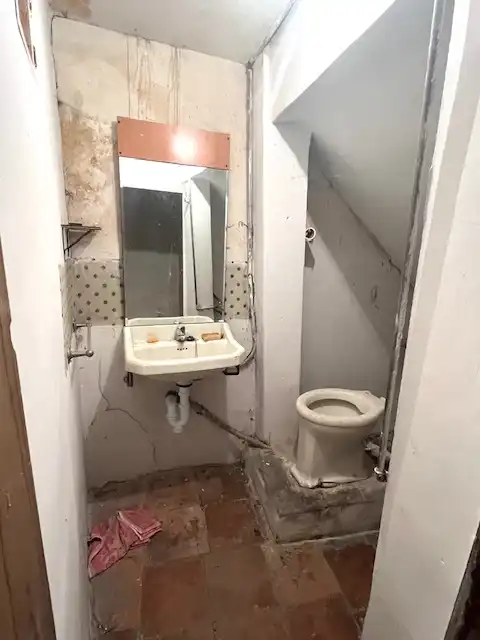 Baño de Casa o chalet en venta en Cuéllar con Calefacción