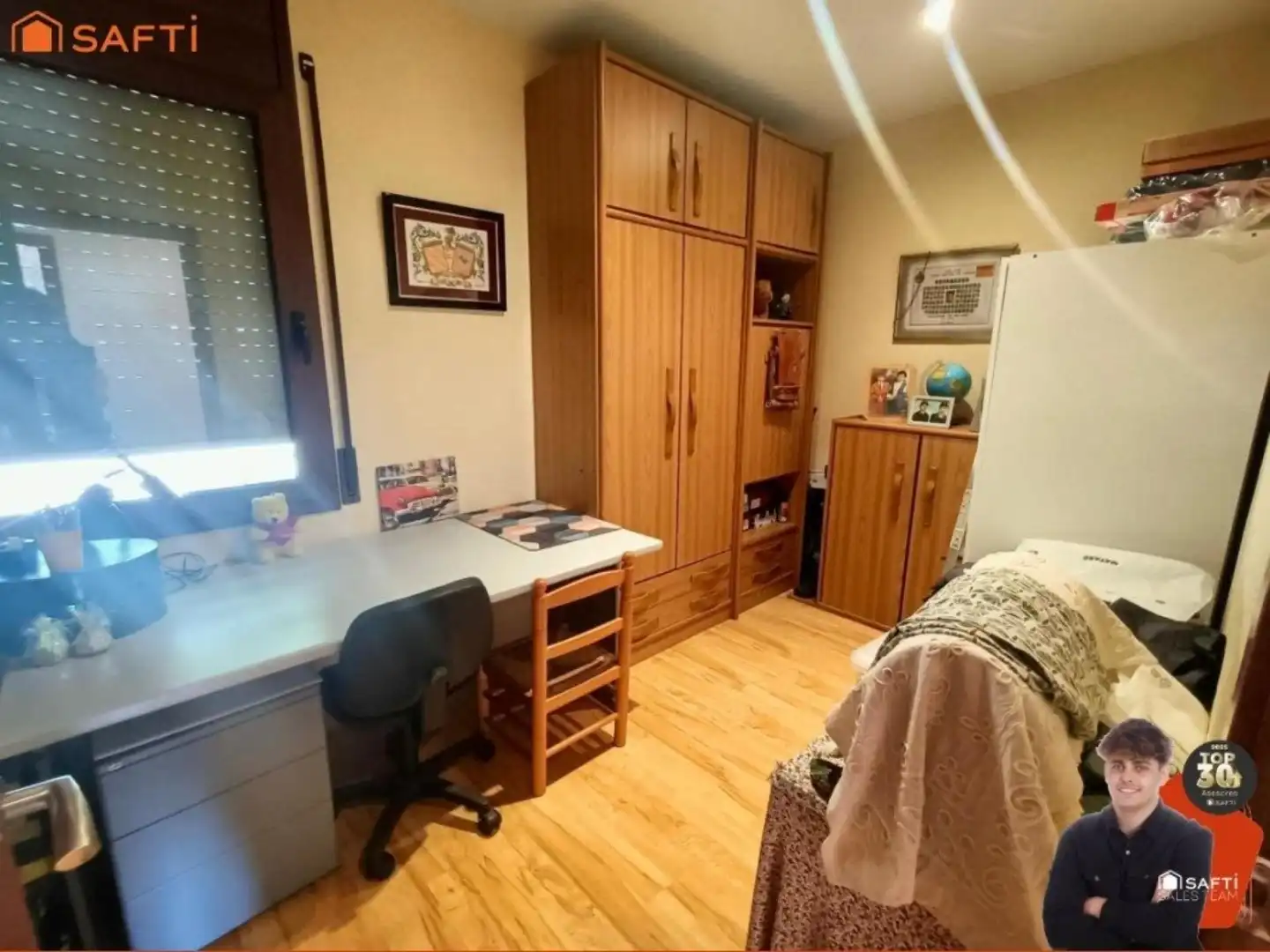 Bedroom of Houses for sale in Mataró  with Air Conditioner, Terrace and Balcony